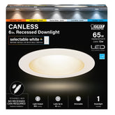 BULB LT REC LED WH 6WY 65W 6IN